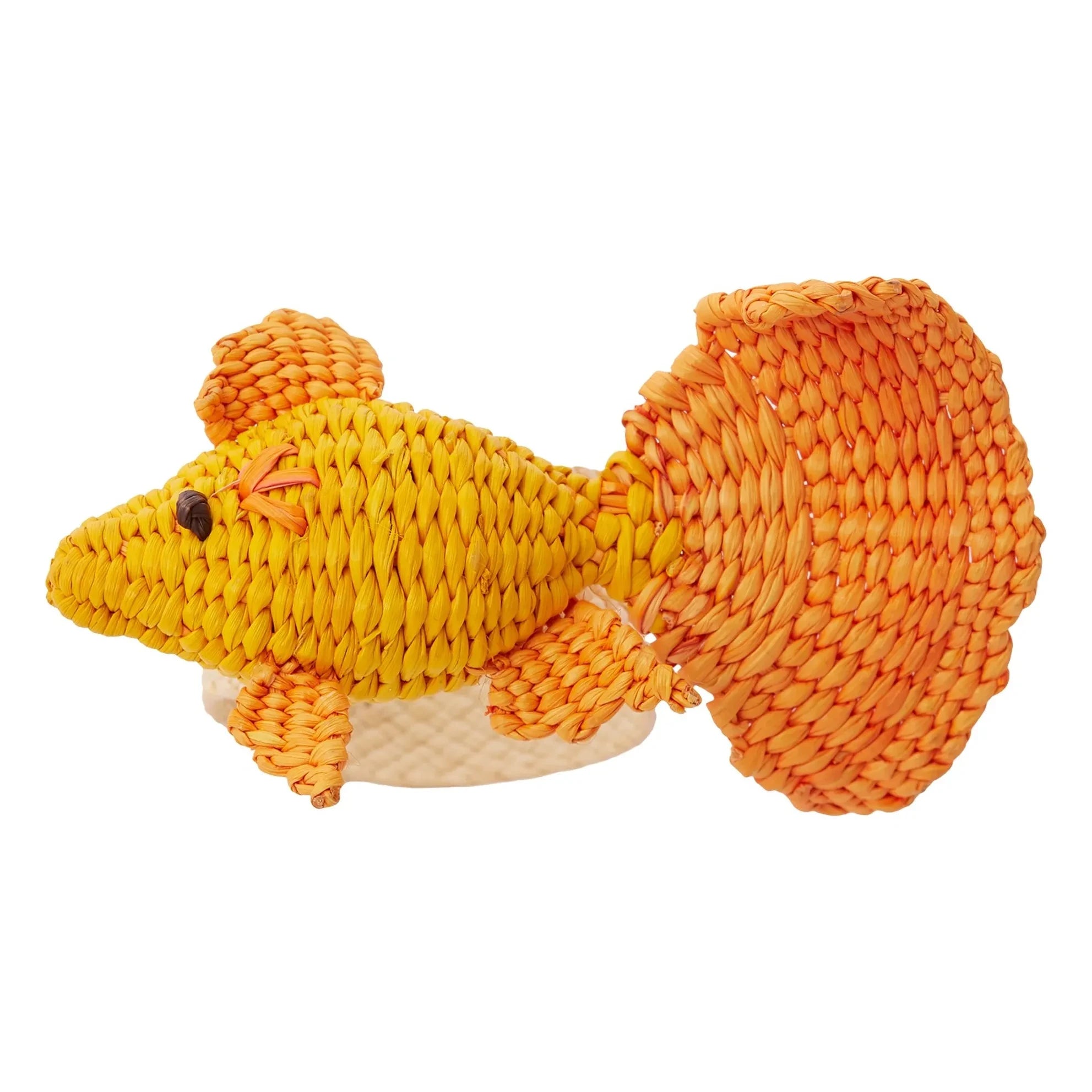 Coro Cora - Anillo de servilleta de pescado | Naranja