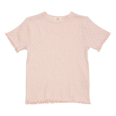 Copenhagen Colors - Camiseta Pointelle | Rosa claro