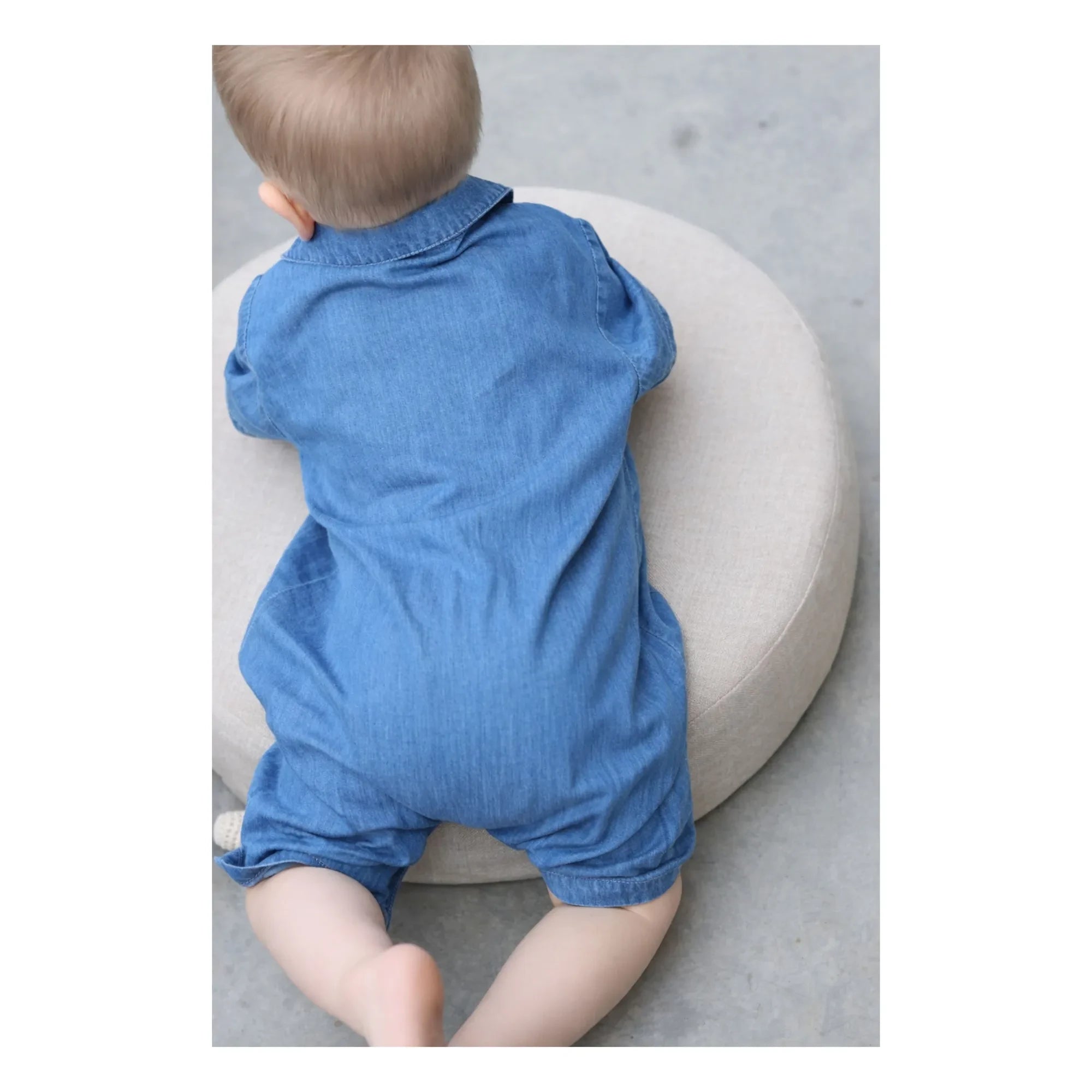 Lililotte - Charly túnica Tencel Algodón Orgánico | Azul denim