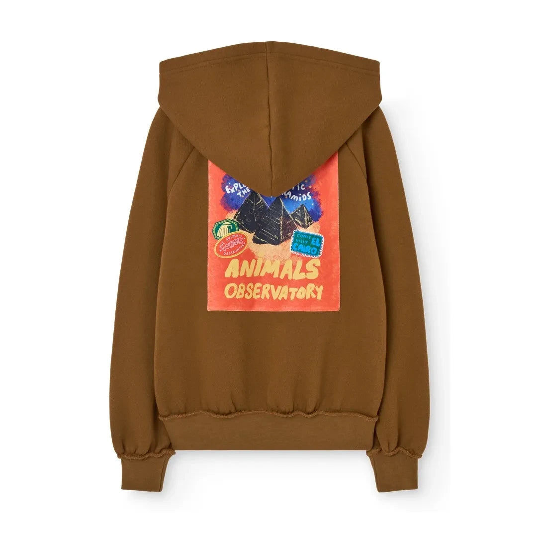 The Animals Observatory - Sudadera Beaver | Marrón
