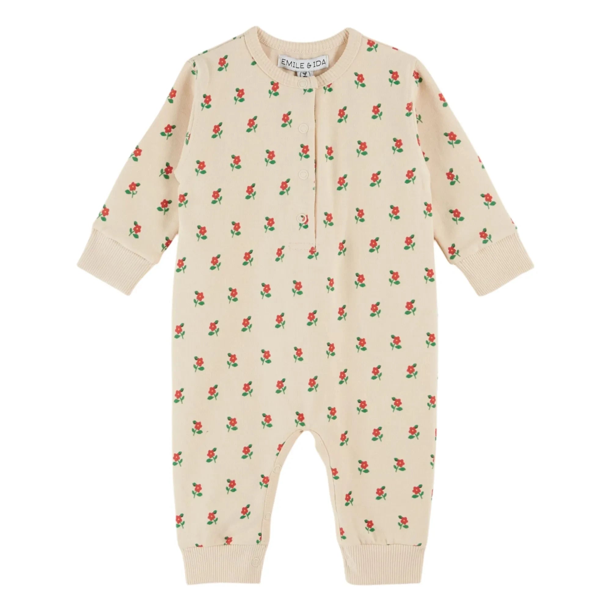 Emile et Ida - Mono polar estampado floral | Crudo
