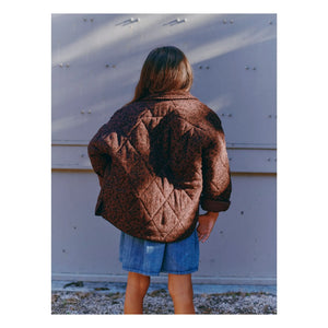 Marlot Paris - Chaqueta Henriette Leopar | Marrón
