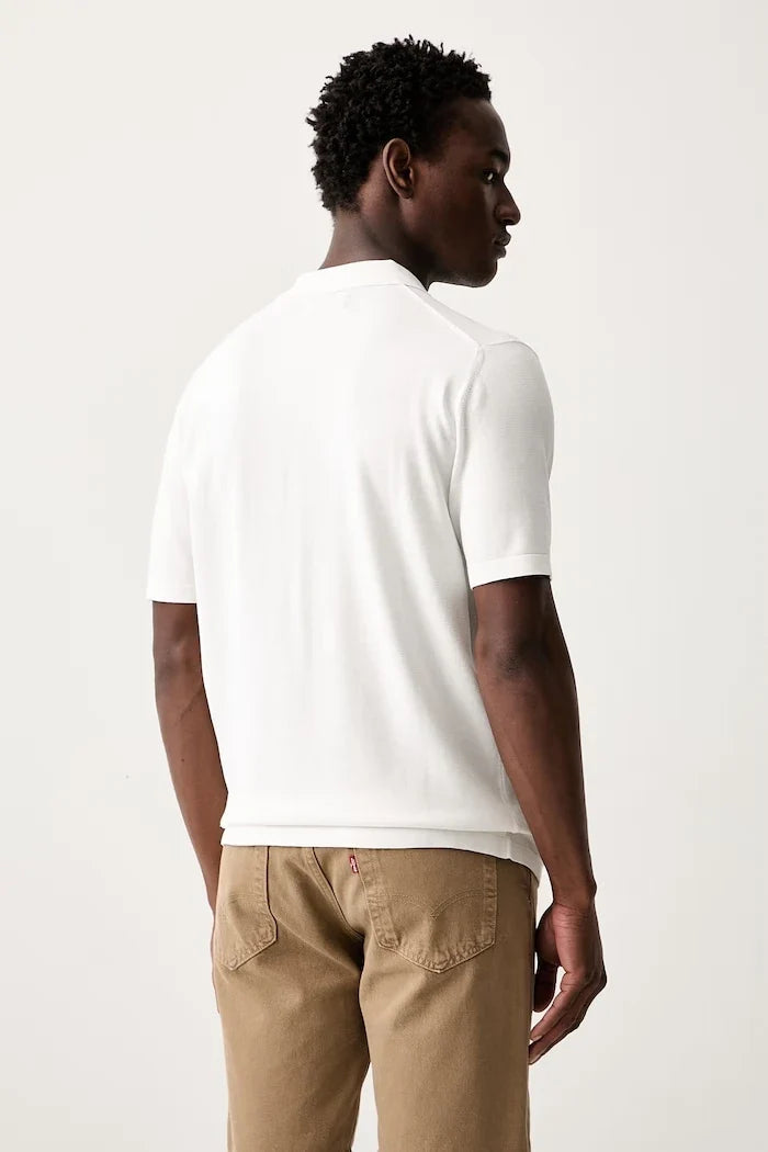Polo de algodón con cuello para hombre Marc O'Polo