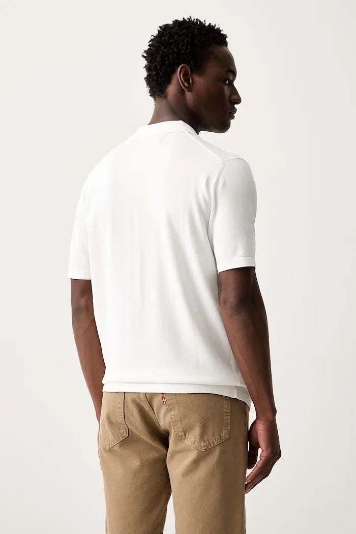 Polo de algodón con cuello para hombre Marc O'Polo
