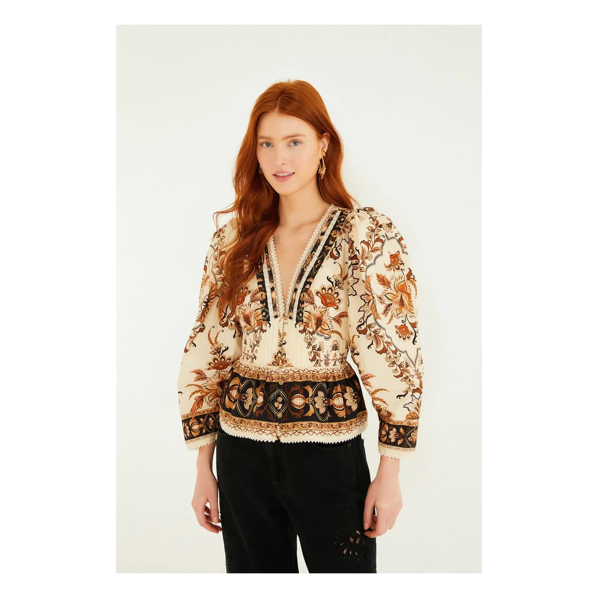 Farm Rio - Blusa Majestic Garden | Arena