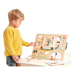 Tender Leaf Toys - Estación Meteorológica de Madera