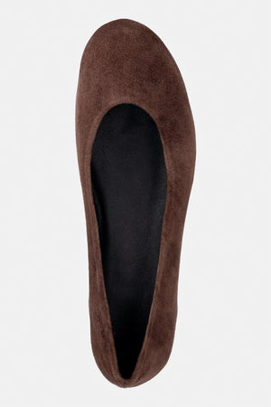 Zapatillas de ballet de ante Weekend Max Mara