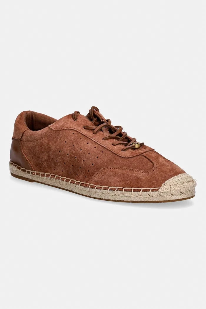 Zapatillas de esparto de ante para mujer MICHAEL Michael Kors Ollie Lace Up