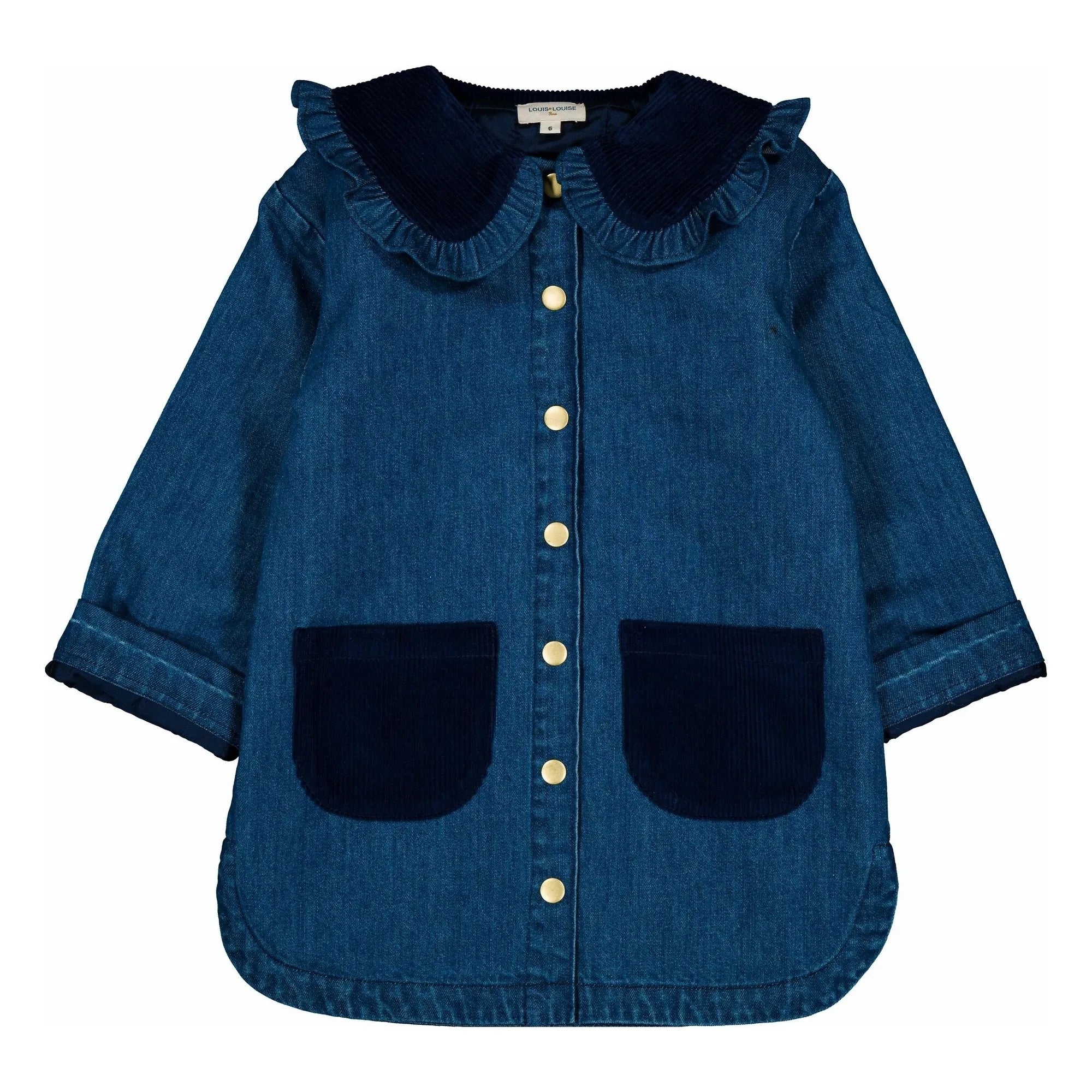 Louis Louise - Sabahlık ceket | Denim