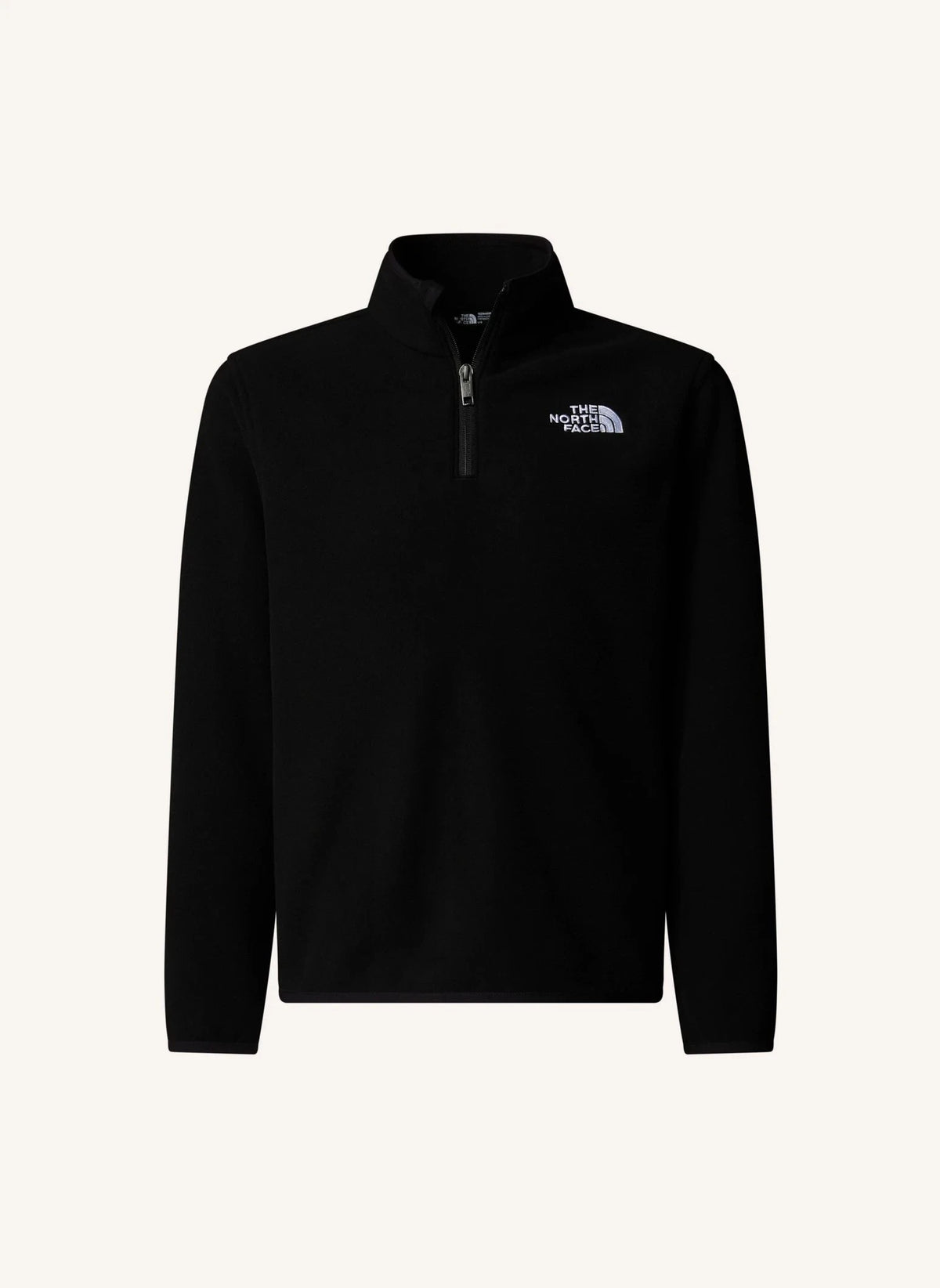 The North Face - Forro polar Glacier 1/4 Cremallera | Negro