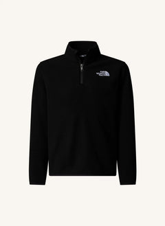 The North Face - Forro polar Glacier 1/4 Cremallera | Negro