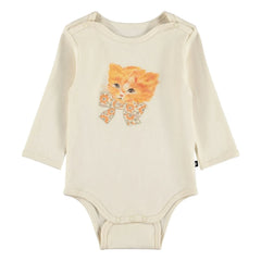 Molo - Body Foss Cat Organik Pamuk | Fildişi