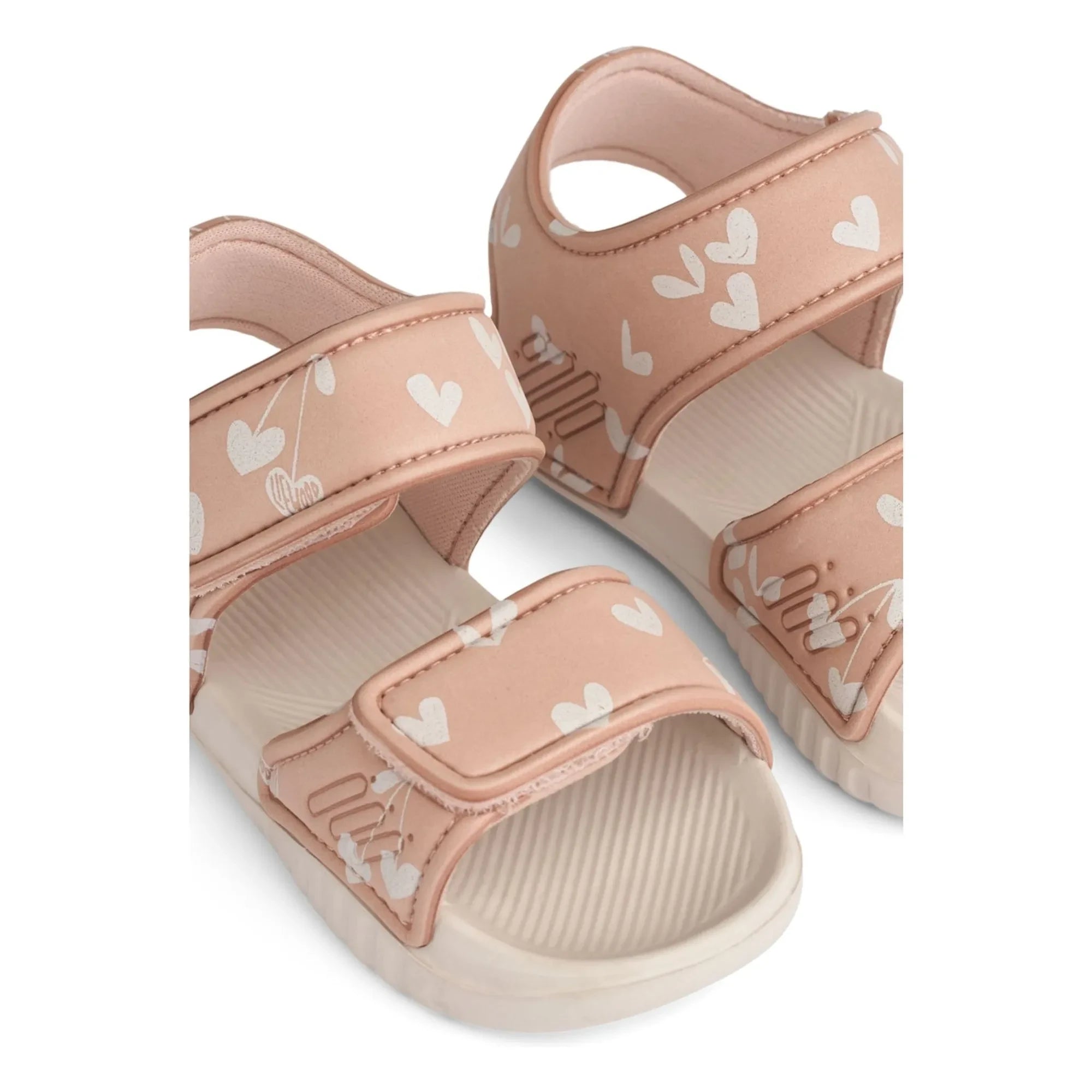 Liewood - Sandalias Blumer Corazones | Rosa