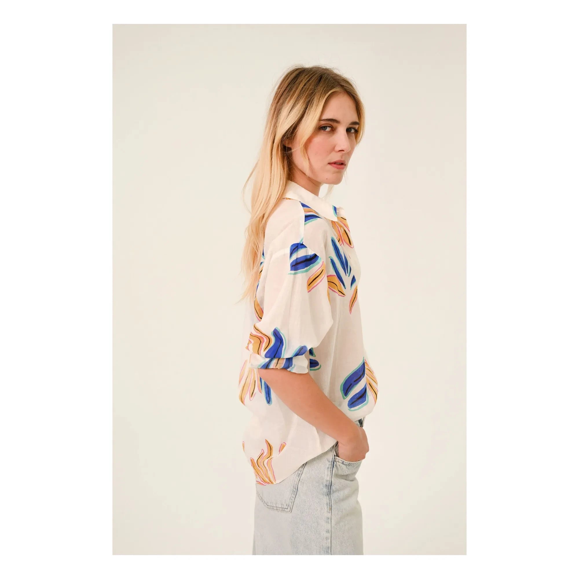 Sacrécoeur - Camisa Enora Yuzu | Blanca