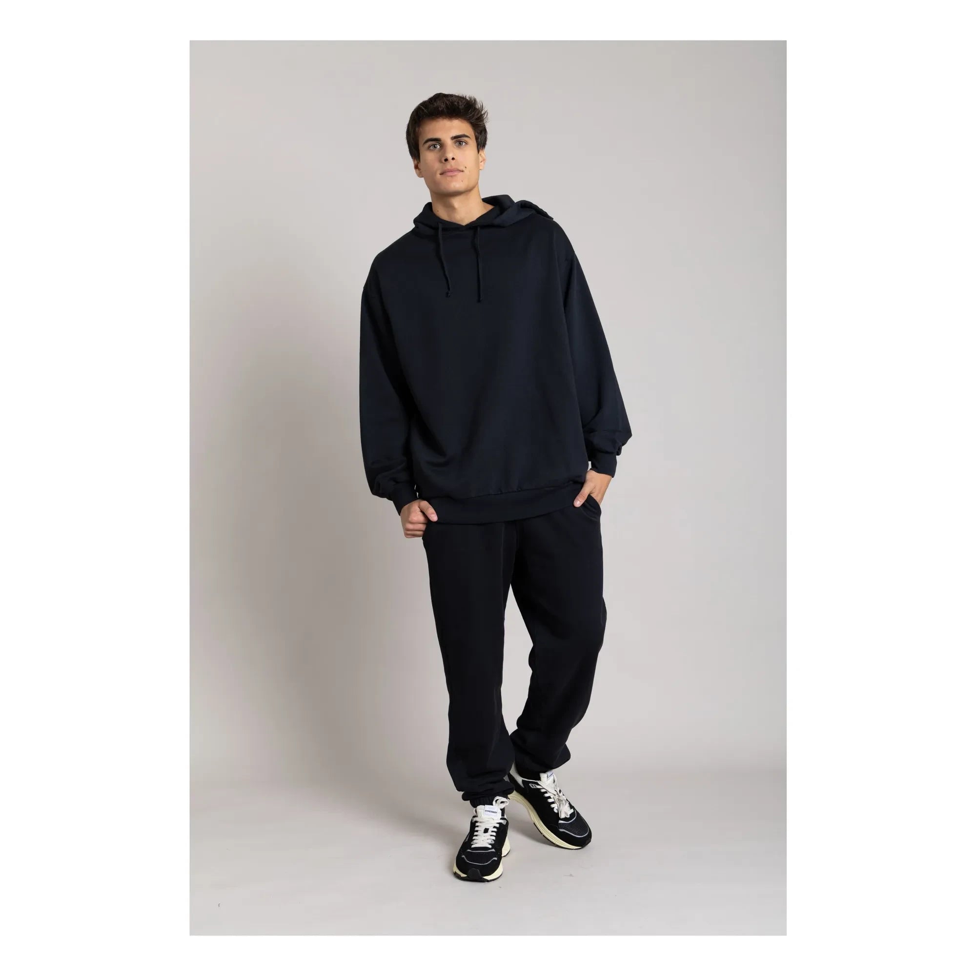 Smallable Man - Sudadera de algodón orgánico Java | Negro