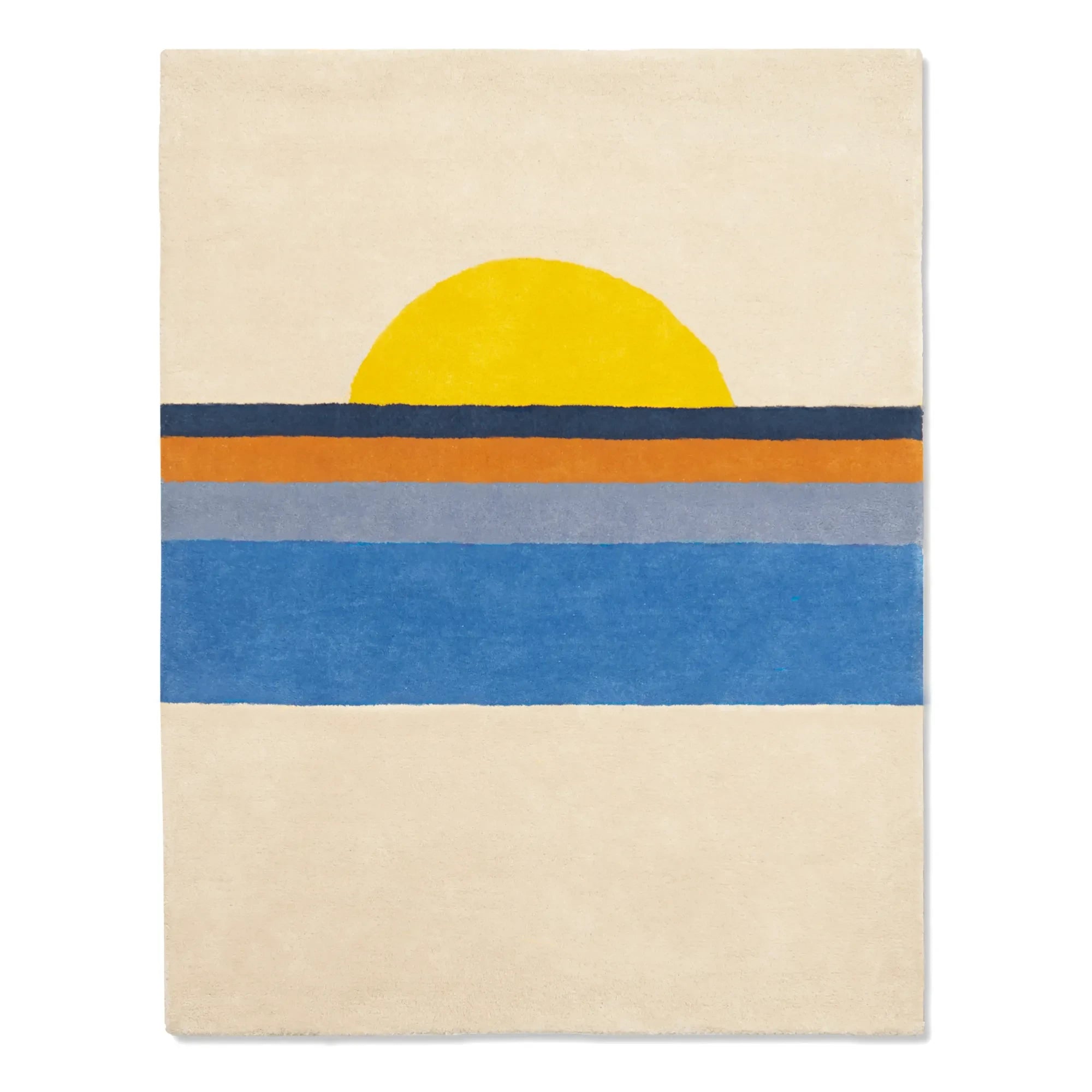 Bleuu-studio - Alfombra Sunset | Azul