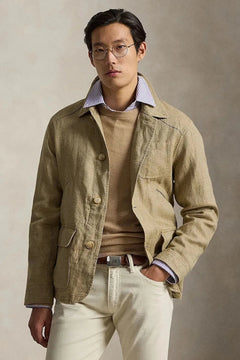 Polo Ralph Lauren chaqueta de lino para hombre