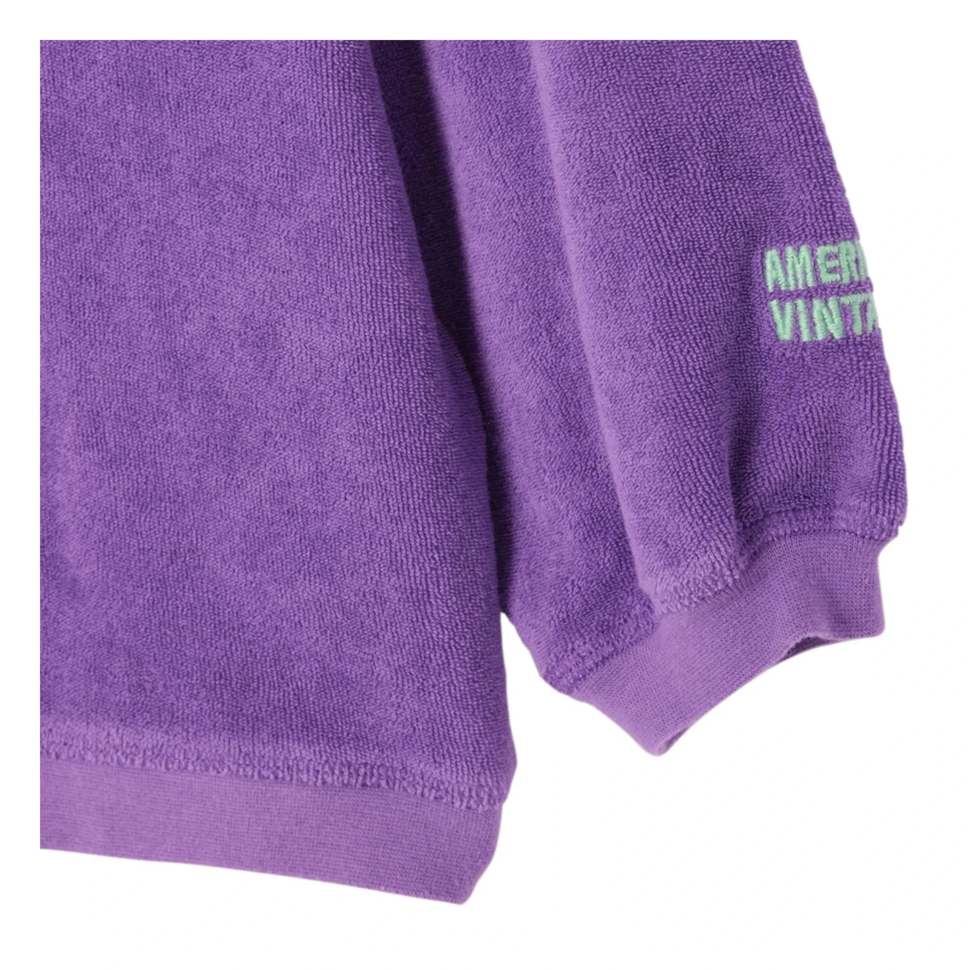 American Vintage - Sudadera Fuxow | Morado