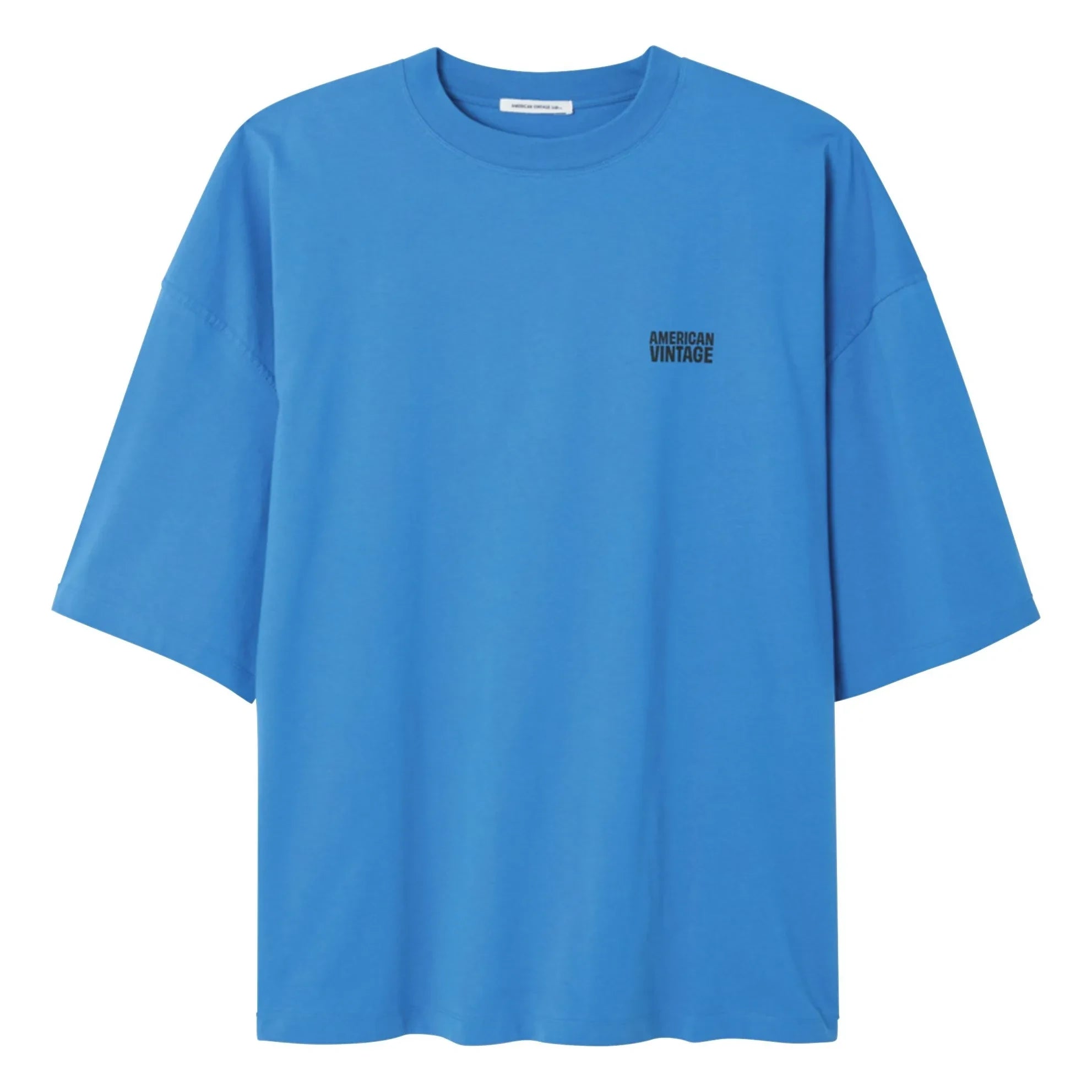 American Vintage - Camiseta ancha | Azul real