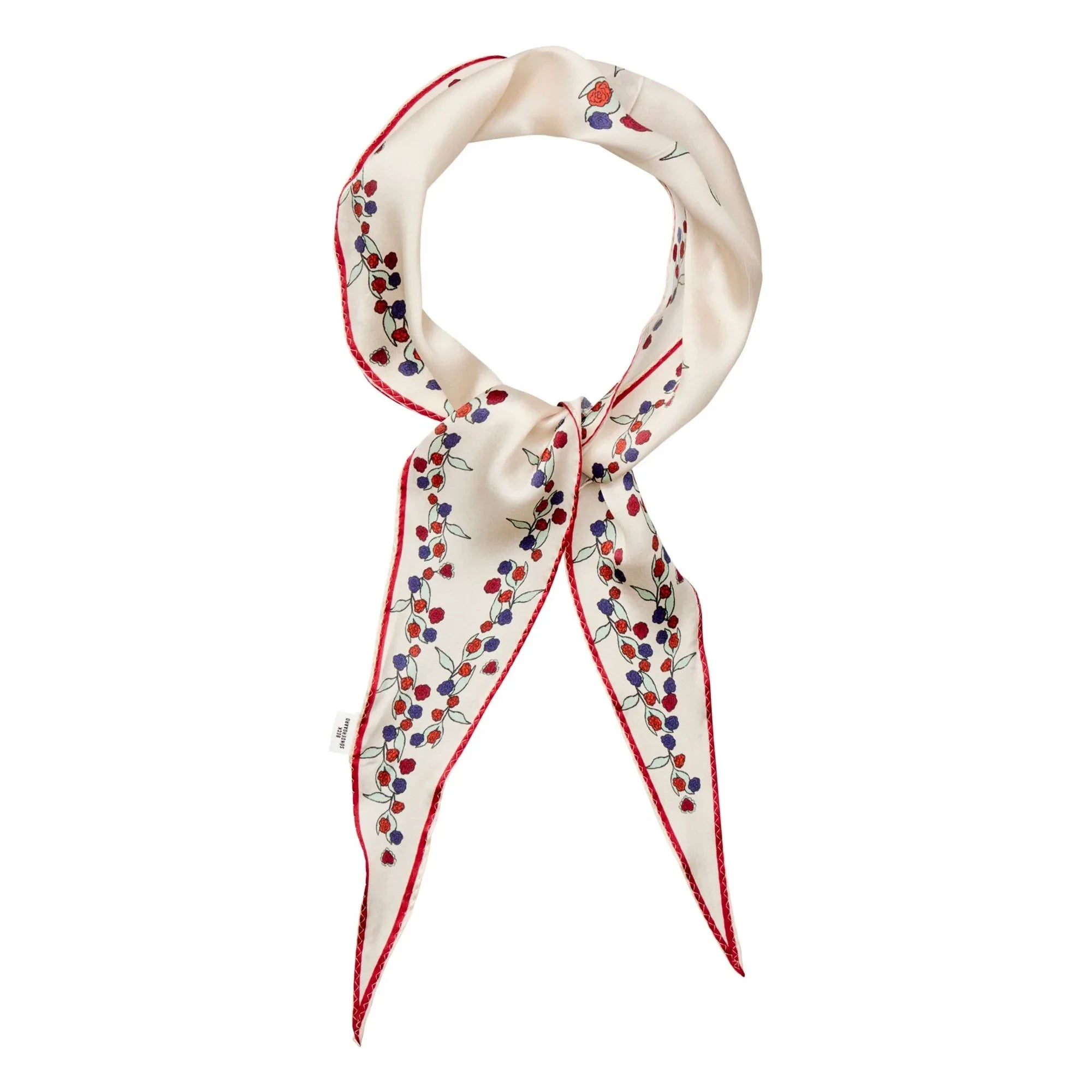 Becksöndergaard - Pañuelo de Seda Carna Diamond | Crema