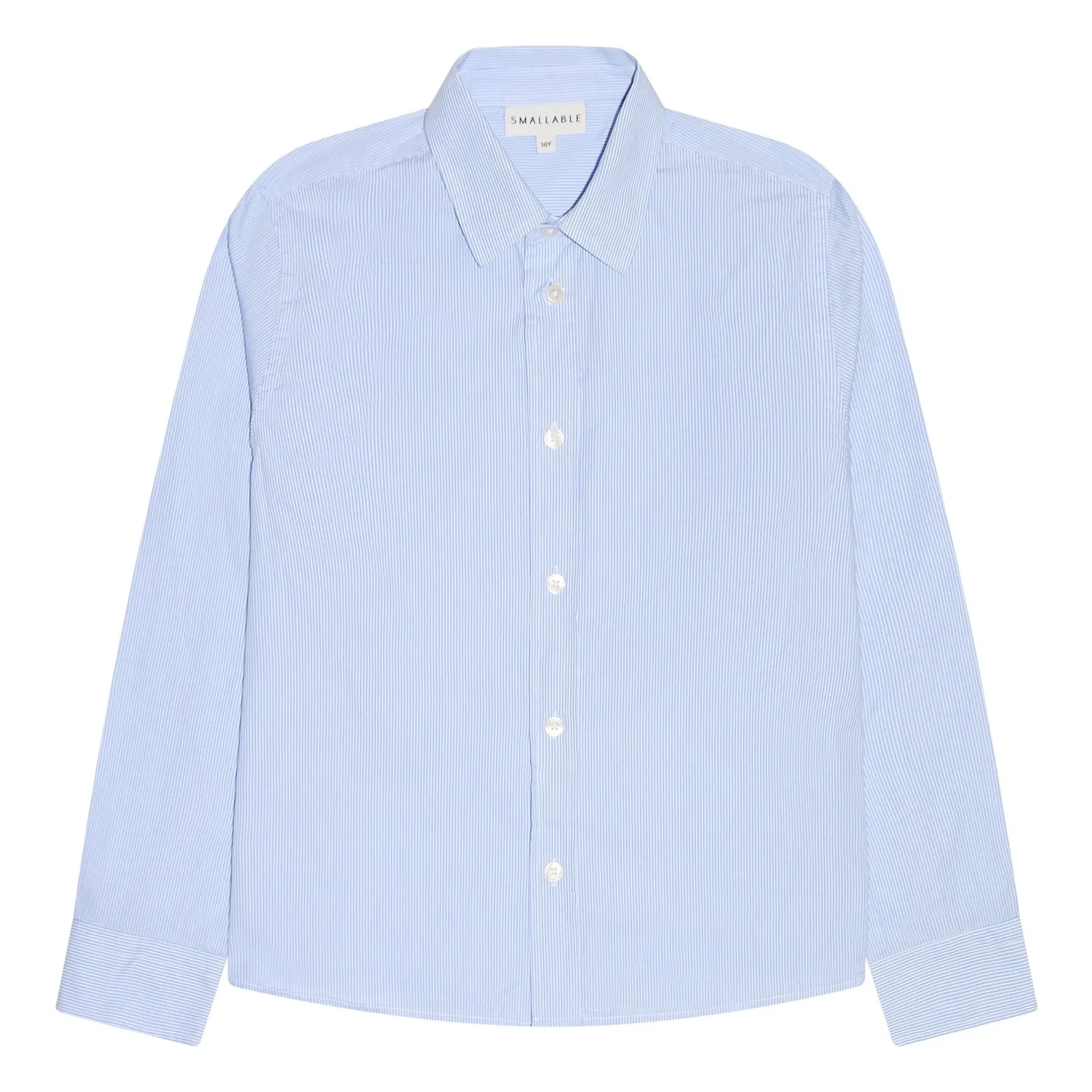Smallable Kid - Camisa de Rayas Zak | Azul claro