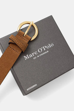 Marc O'Polo cinturón de ante para mujer