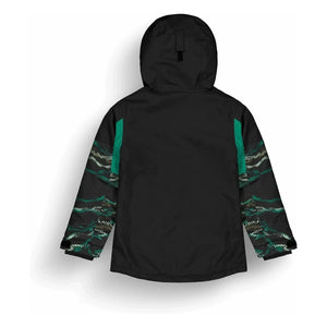 Picture - Chaqueta de esquí Minikoon de fibra reciclada | Verde