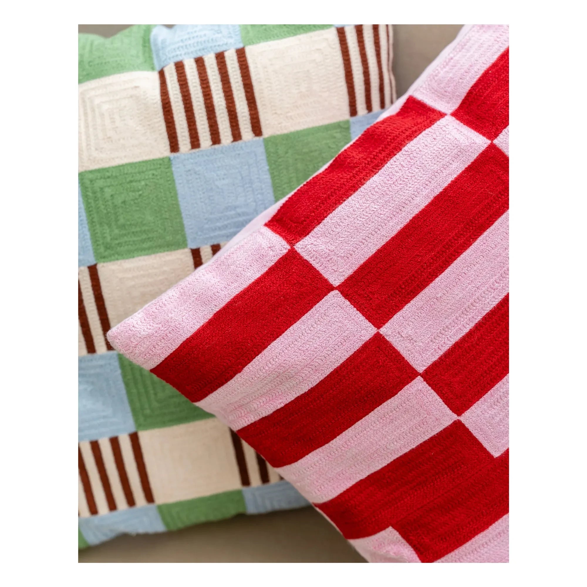 Funda de almohada Tarta Gelatina - Rojo Cereza | Rojo cereza