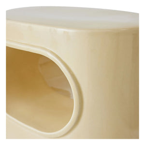 HKliving - Mesa auxiliar Space | Crema