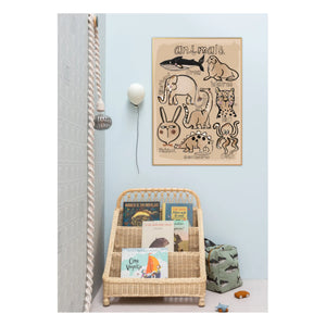 Studio Loco - Póster Grande de Animales