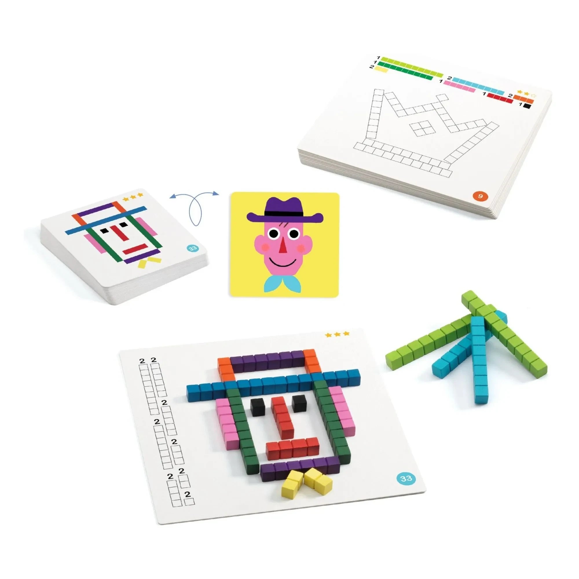 Djeco - Batonnix juego educativo