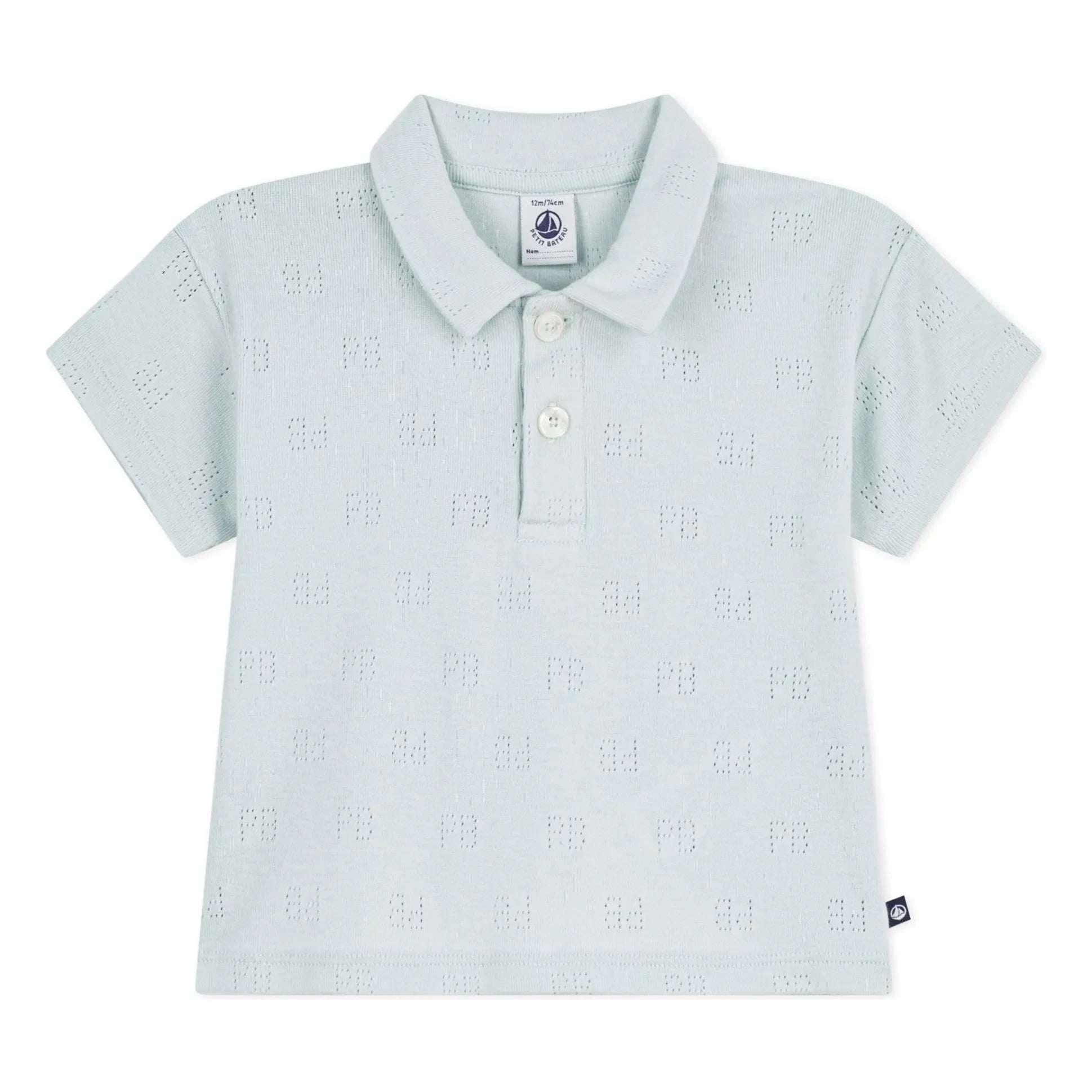 Petit Bateau - Polo calado PB | Salvia