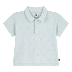 Petit Bateau - Polo calado PB | Salvia