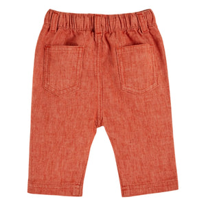 Emile et Ida - Pantalón Fruncido | Rojo