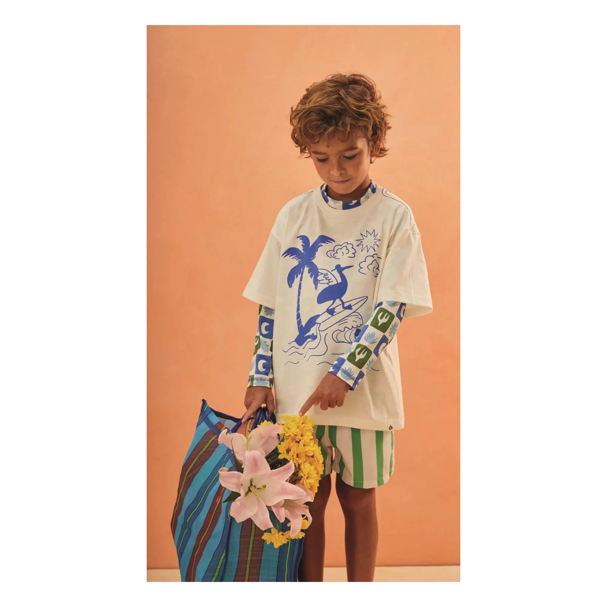 Fábula - Camiseta de Surf | Blanco