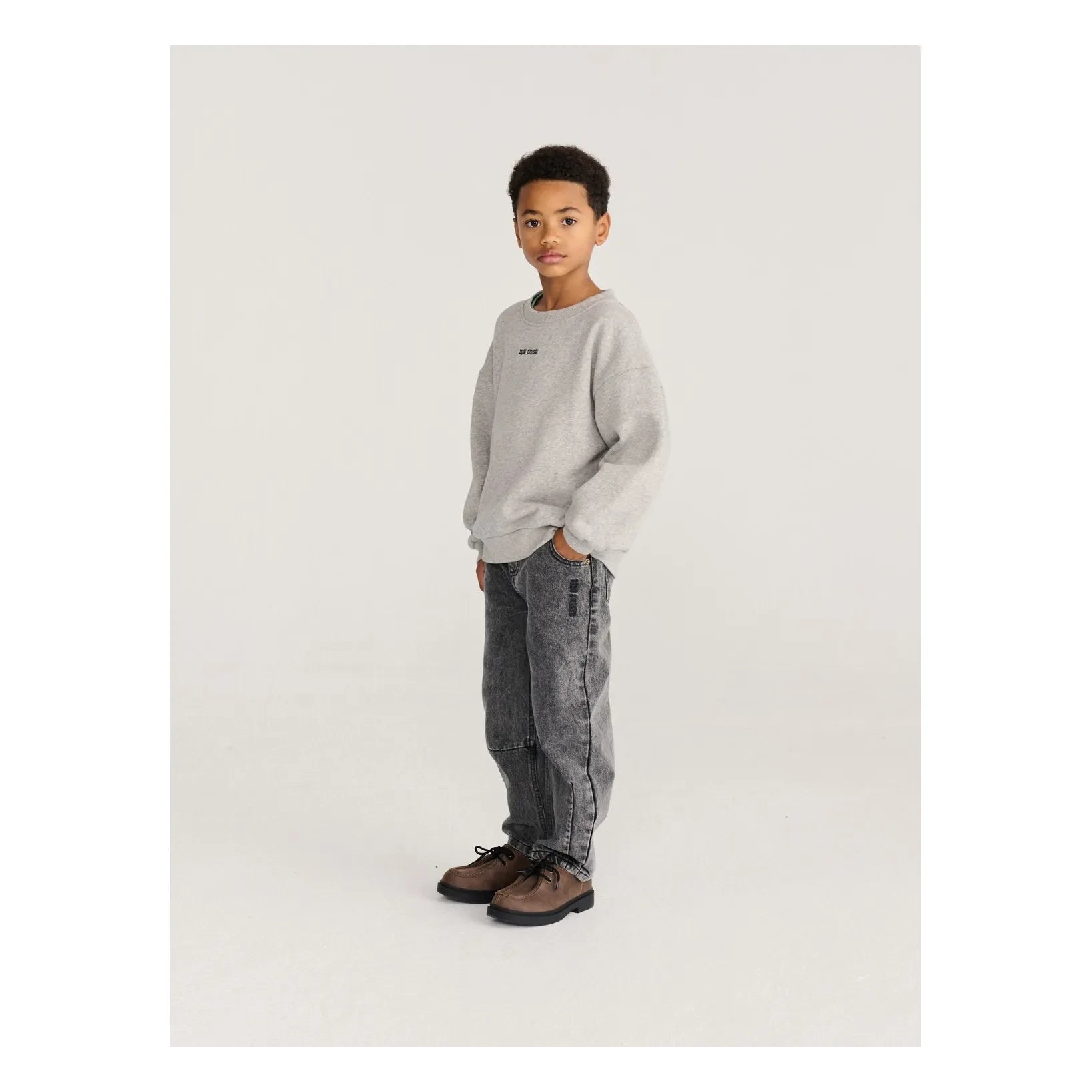 Bobo Choses - Mantar Sweat Organik Pamuk | Heather gri