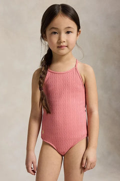 Traje de baño de una pieza para niños de Polo Ralph Lauren
