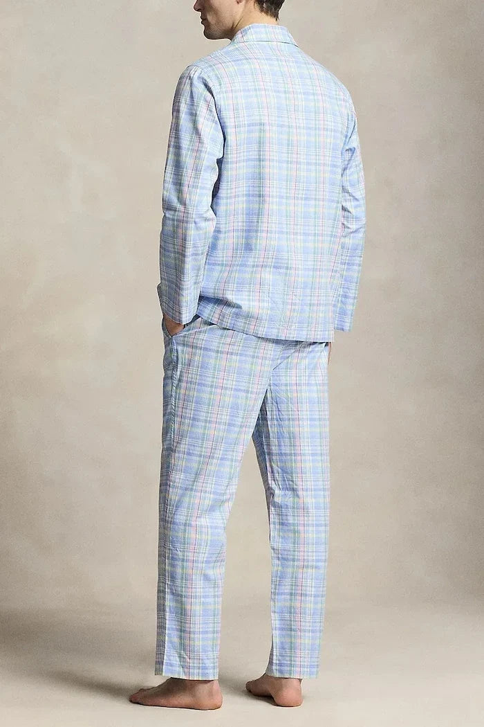 Pijama de hombre de dos piezas de algodón Polo Ralph Lauren