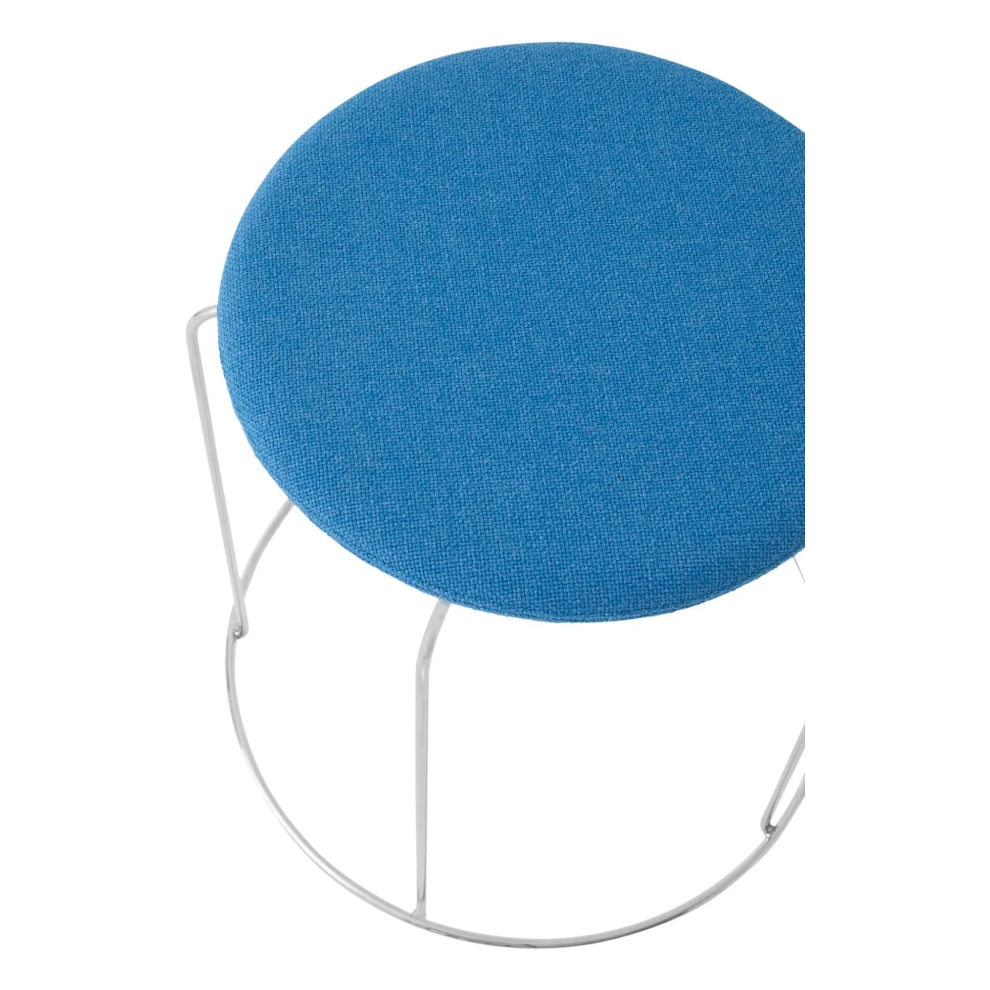& Tradición - Asiento para taburete de hilo Verner Panton VP11 | Turquesa