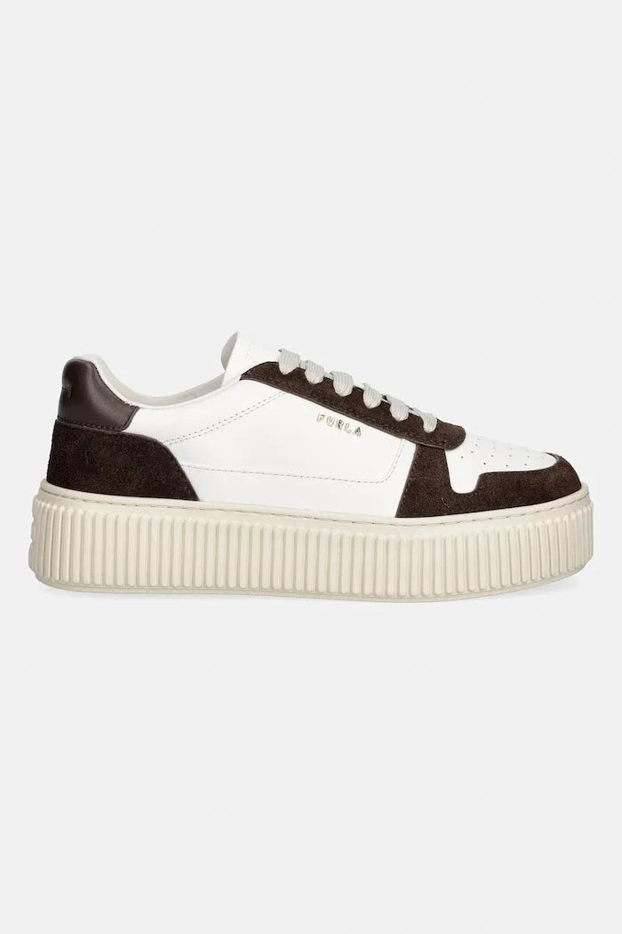 Zapatillas deportivas de cuero Furla Sky Lace-Up para mujer