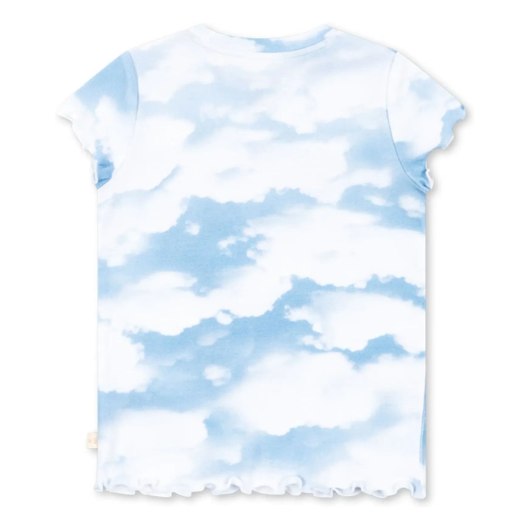 Konges Sløjd - Camiseta Elli Cloudy de algodón orgánico | Azul claro