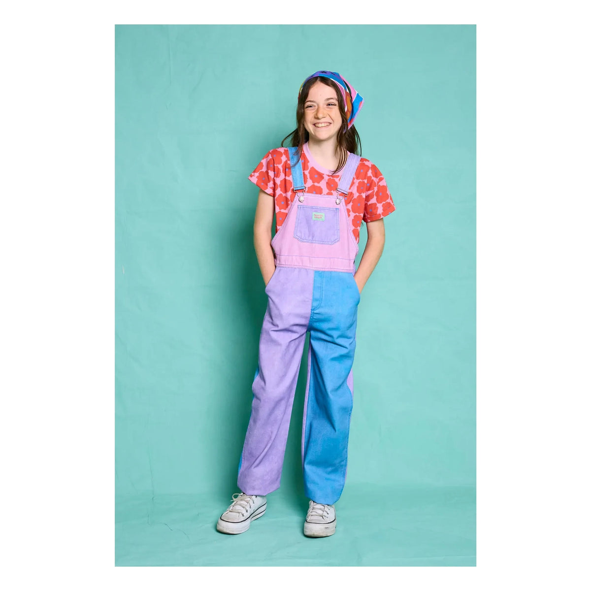 Favorite People - Mono sin mangas con bloques de color Margherita | Morado