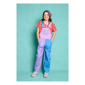Favorite People - Mono sin mangas con bloques de color Margherita | Morado