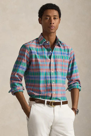 Camisa de algodón Polo Ralph Lauren