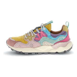 Flower Mountain - Zapatillas Yamano 3 de ante y nailon | Mostaza
