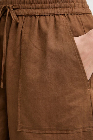 Marc O'Polo Mujer, Pantalones Cortos, Lino