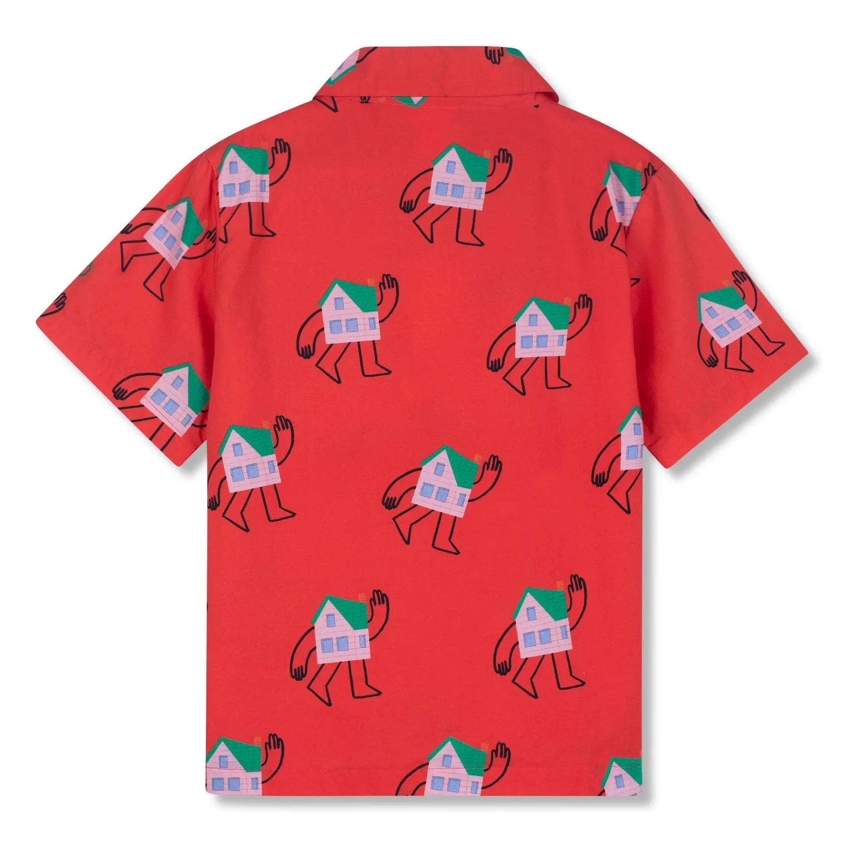 Wynken - Shirt Houses | Rojo