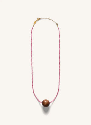 Anni Lu - Collar de Espíritu Rosado | Hibisco