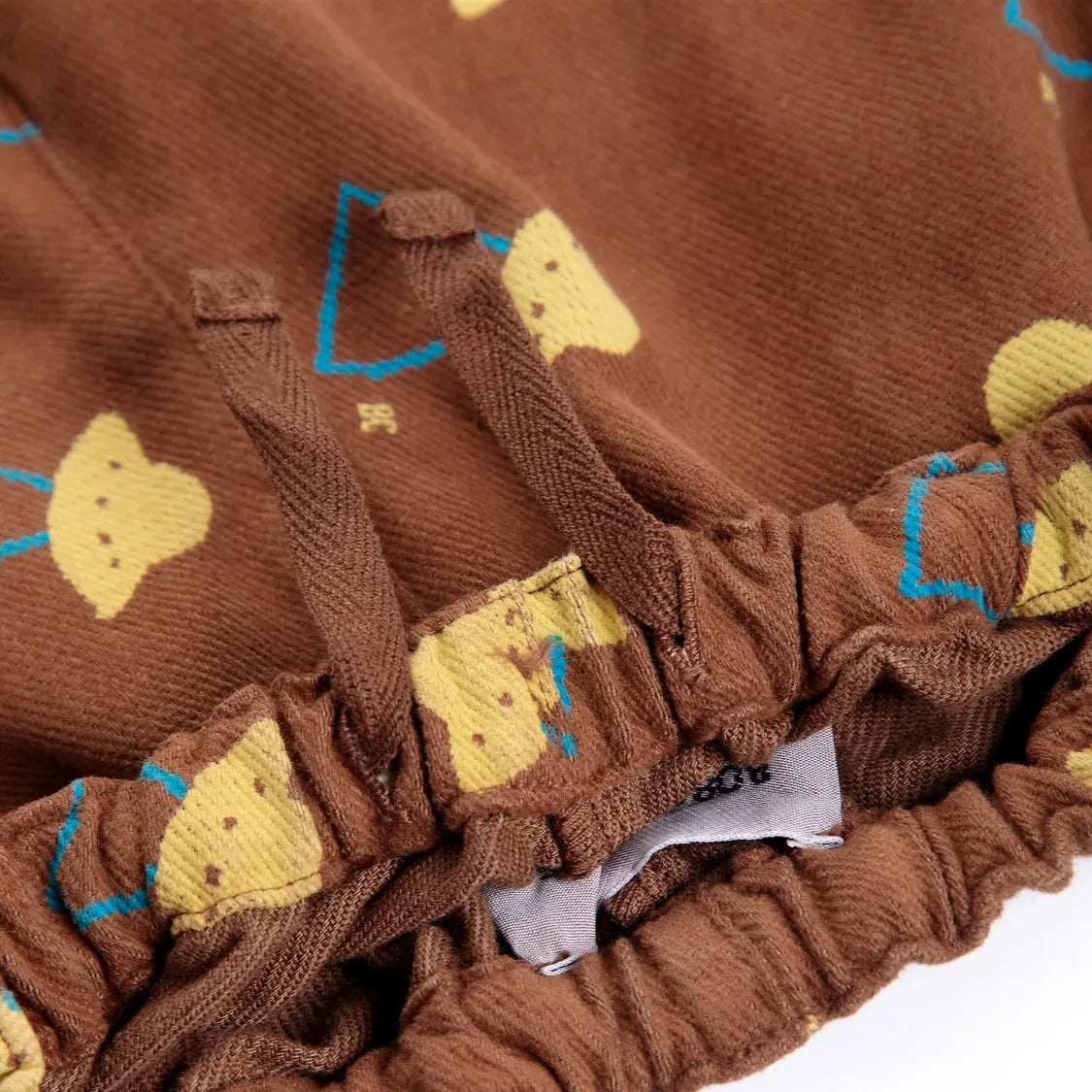 Bobo Choses - Tencel kloş pantolon | Kahverengi