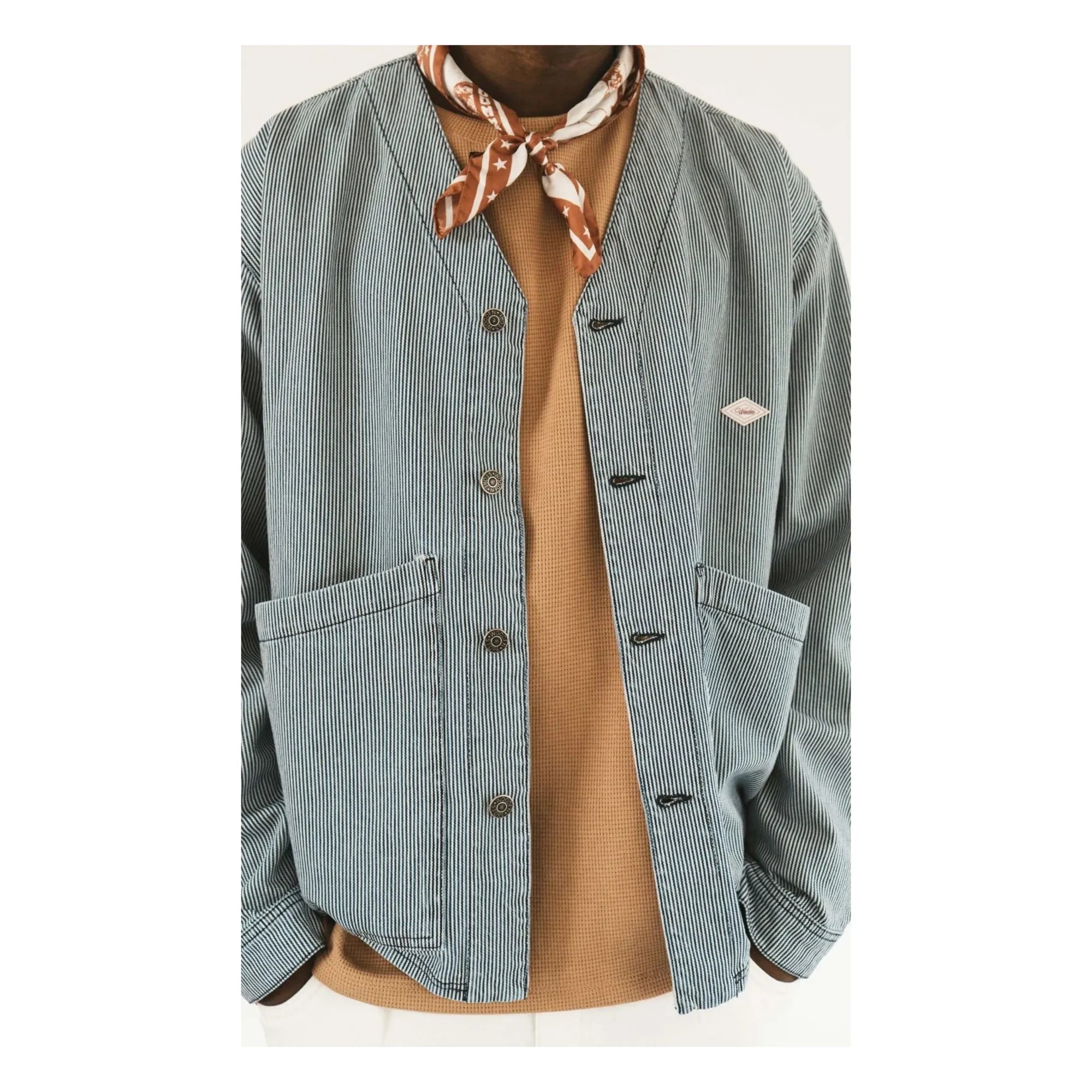 Wooden Store - Cárdigan chaqueta Loco | Azul grisáceo